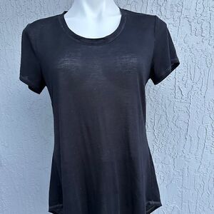 Te Verde Cutout Back Top Black M EUC